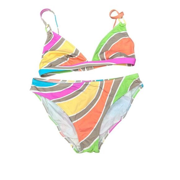 La Blanca Other - La Blanca Women's Multicolor Bikini Top & Bikini Bottom Size 12